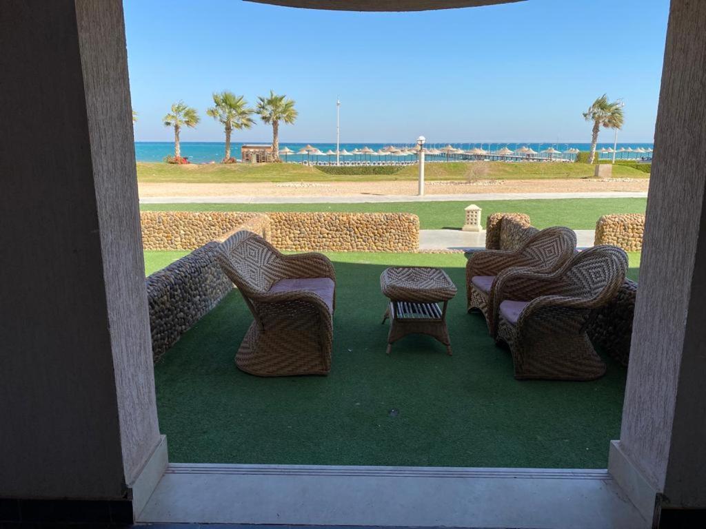 Sea View Chalet With Garden At Porto South Beach - Families Only Ajn-Szuhna Kültér fotó
