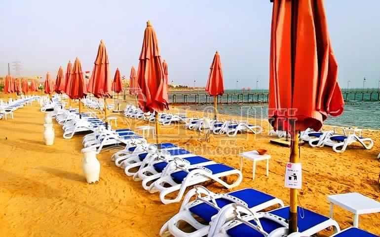 Sea View Chalet With Garden At Porto South Beach - Families Only Ajn-Szuhna Kültér fotó