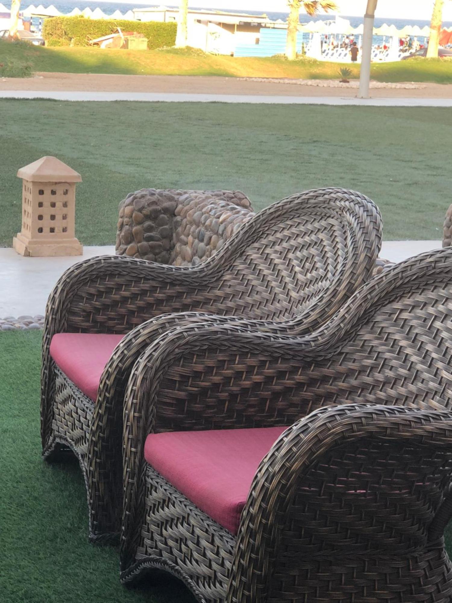 Sea View Chalet With Garden At Porto South Beach - Families Only Ajn-Szuhna Kültér fotó